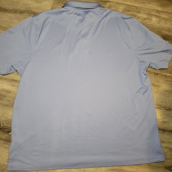 Greg Norman Polo Shirt Mens XXL 2XL Light Blue Play Dry Short Sleeve Golf - Picture 9 of 11